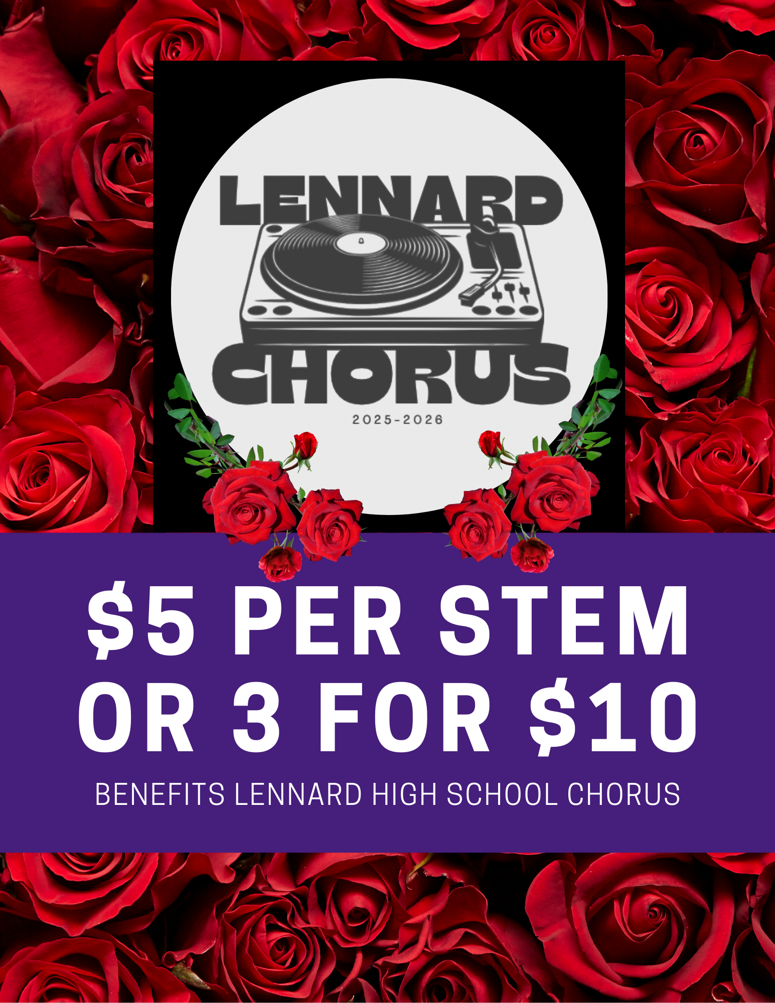 Campaign cover image for Lennard Chorus Flower Fundraiser