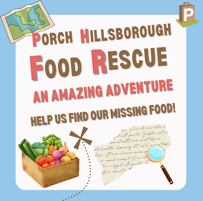 Campaign cover image for PORCH Hillsborough Food Rescue: An Amazing Adventure