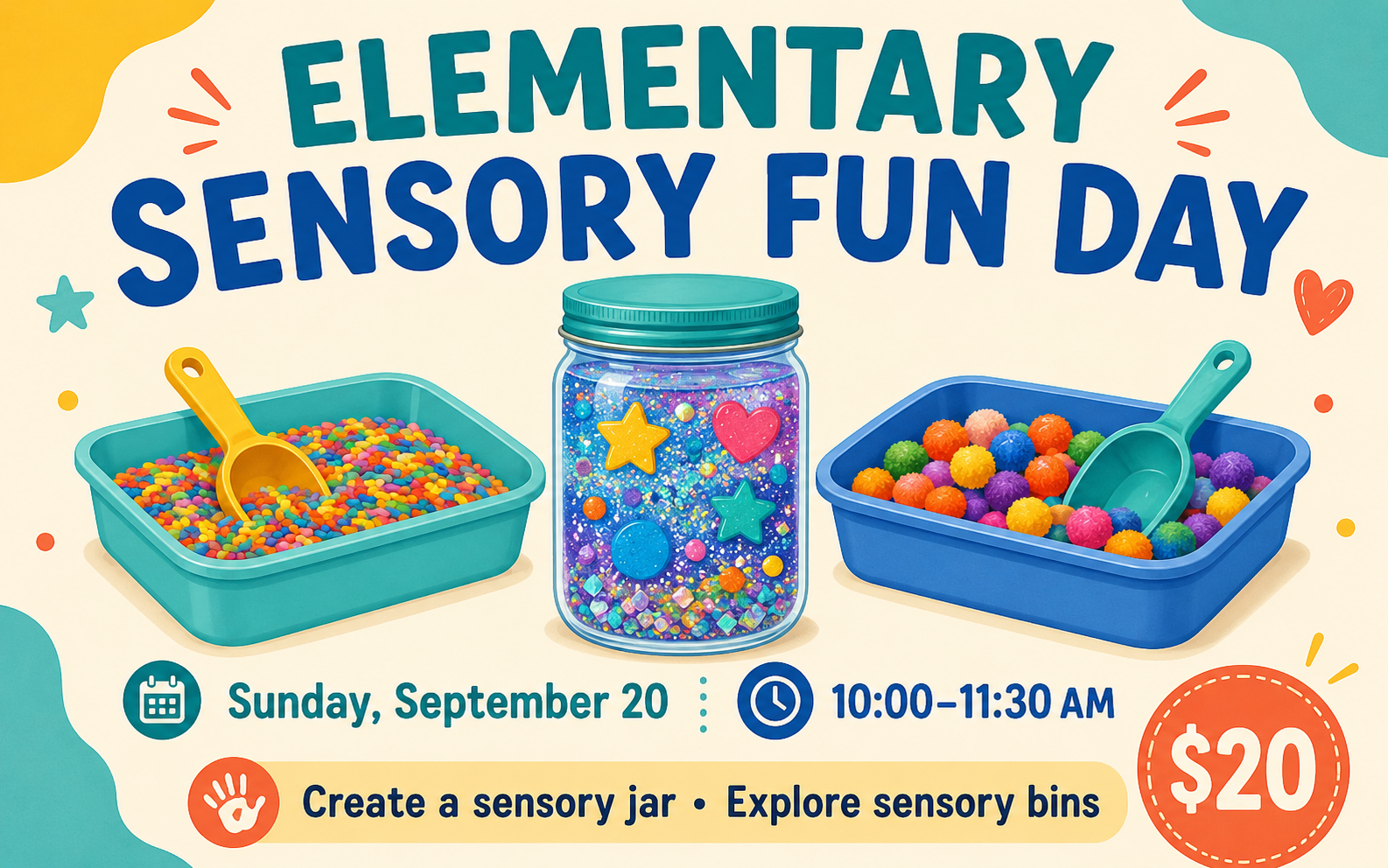 Campaign cover image for 2026 Elementary Sensory Fun Day