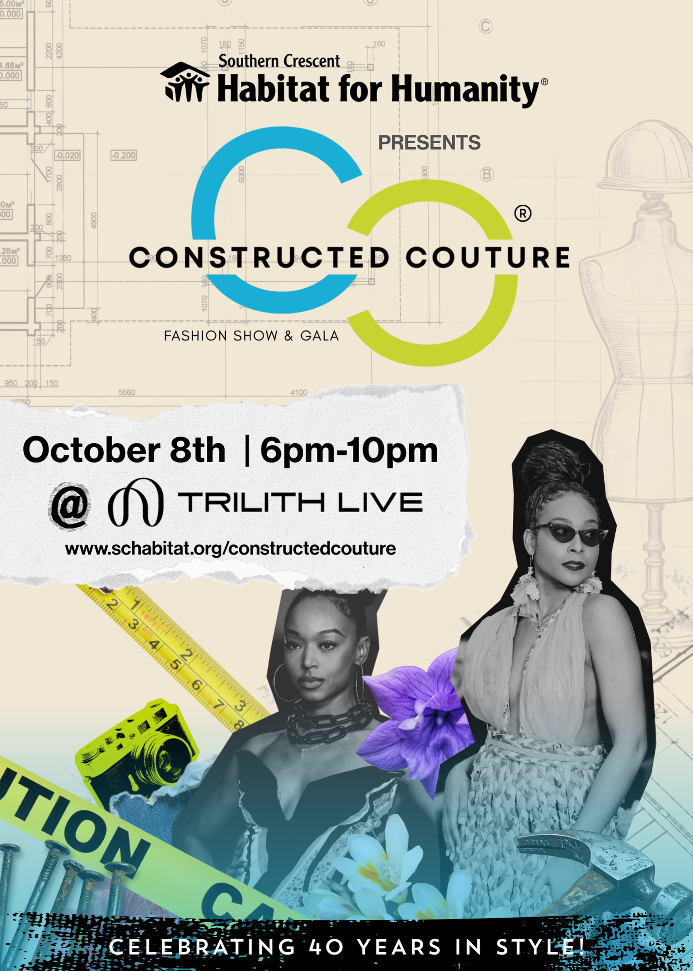 Campaign cover image for 40th Anniversary Constructed Couture Fashion Show & Gala