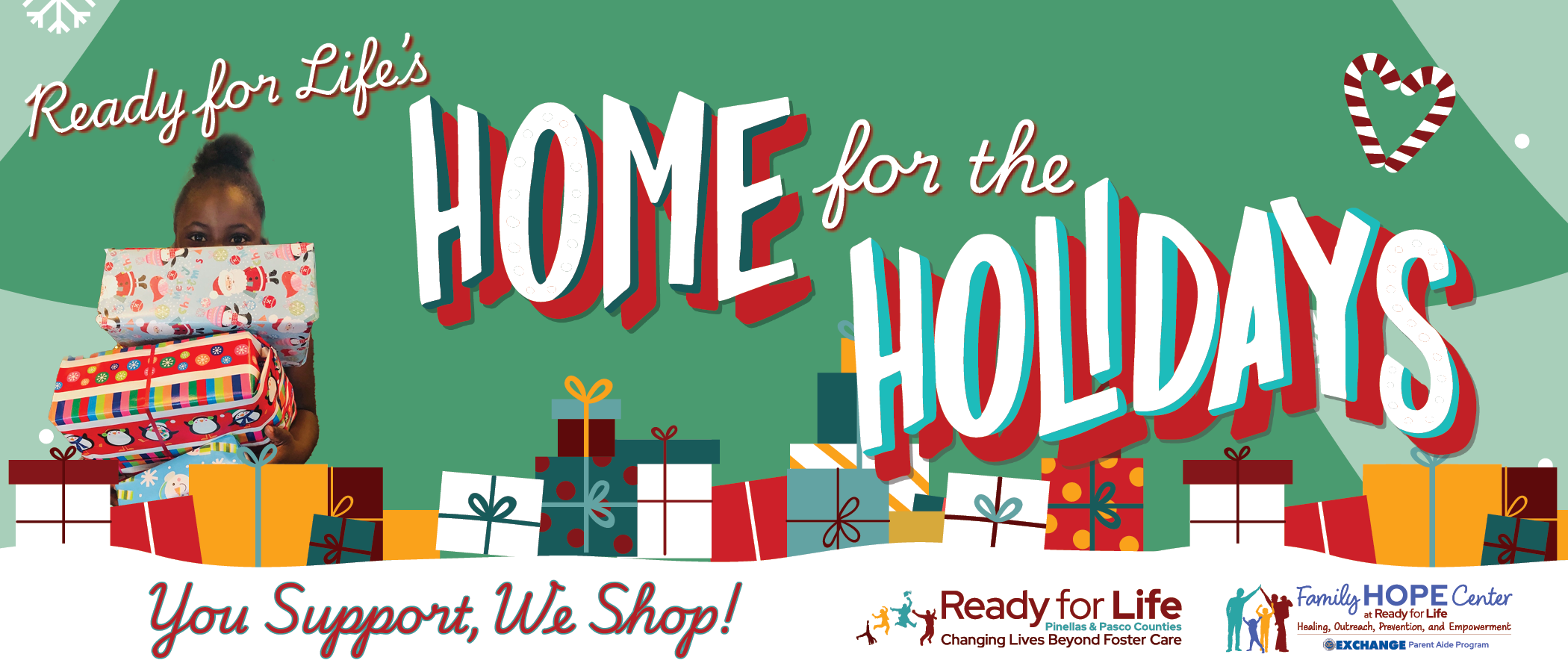 Campaign cover image for Home for the Holidays 2025