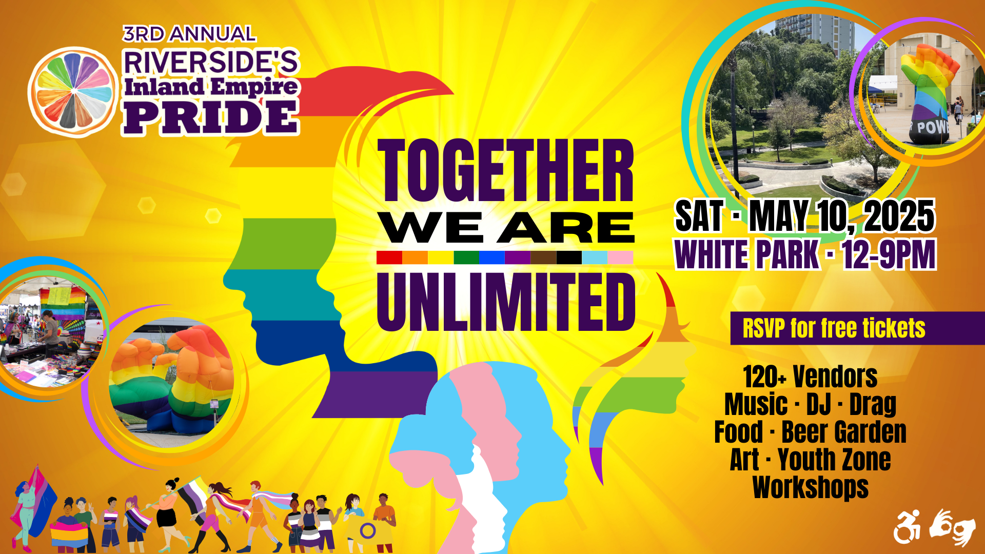 Campaign cover image for Riverside Pride Festival 2025