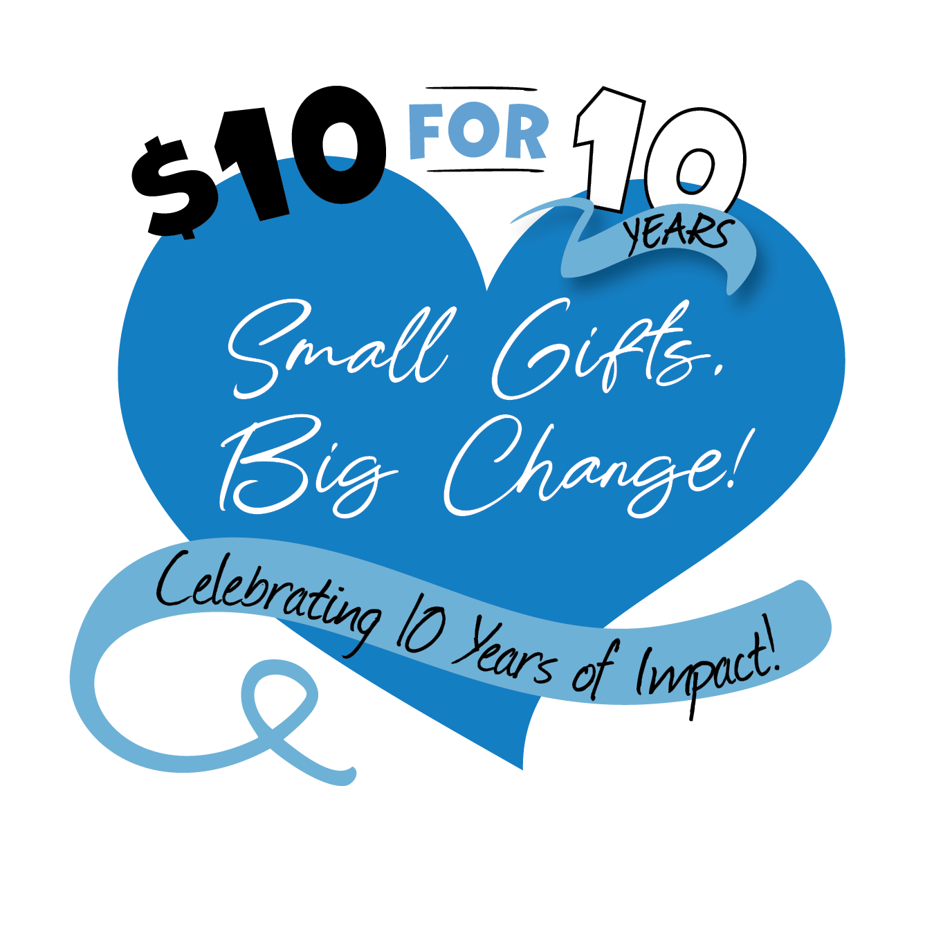 Campaign cover for $10 for 10 Years