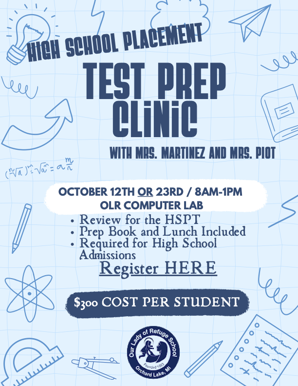 Campaign cover for HSPT Prep Clinic