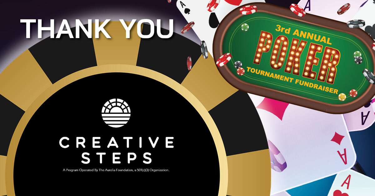Campaign cover image for Creative Steps Poker Fundraiser 2025