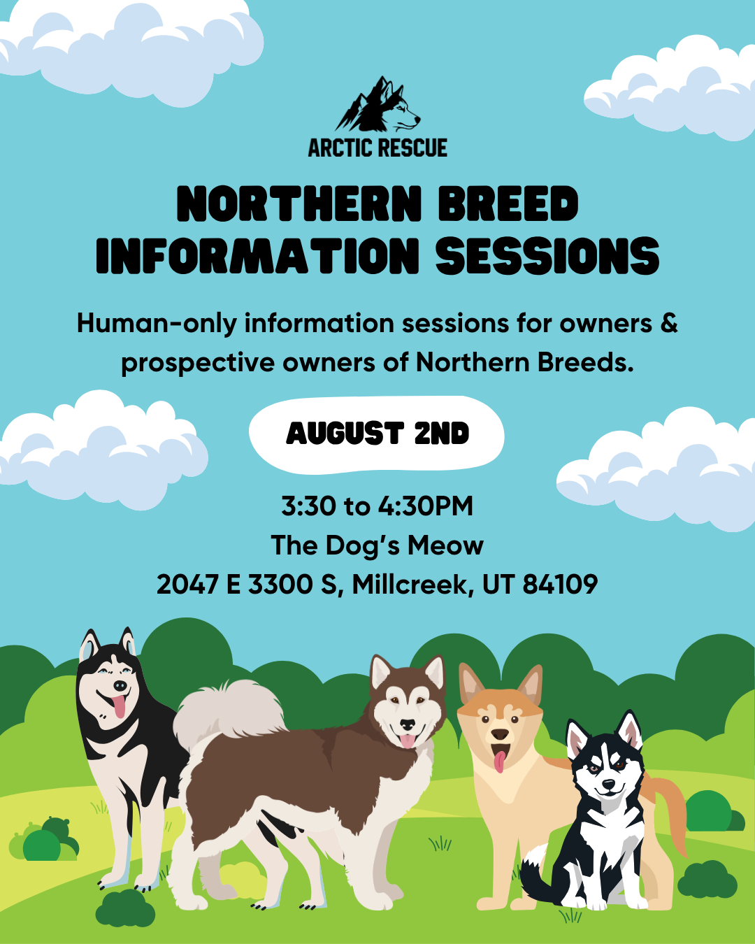 Campaign cover image for August Northern Breed Information Session