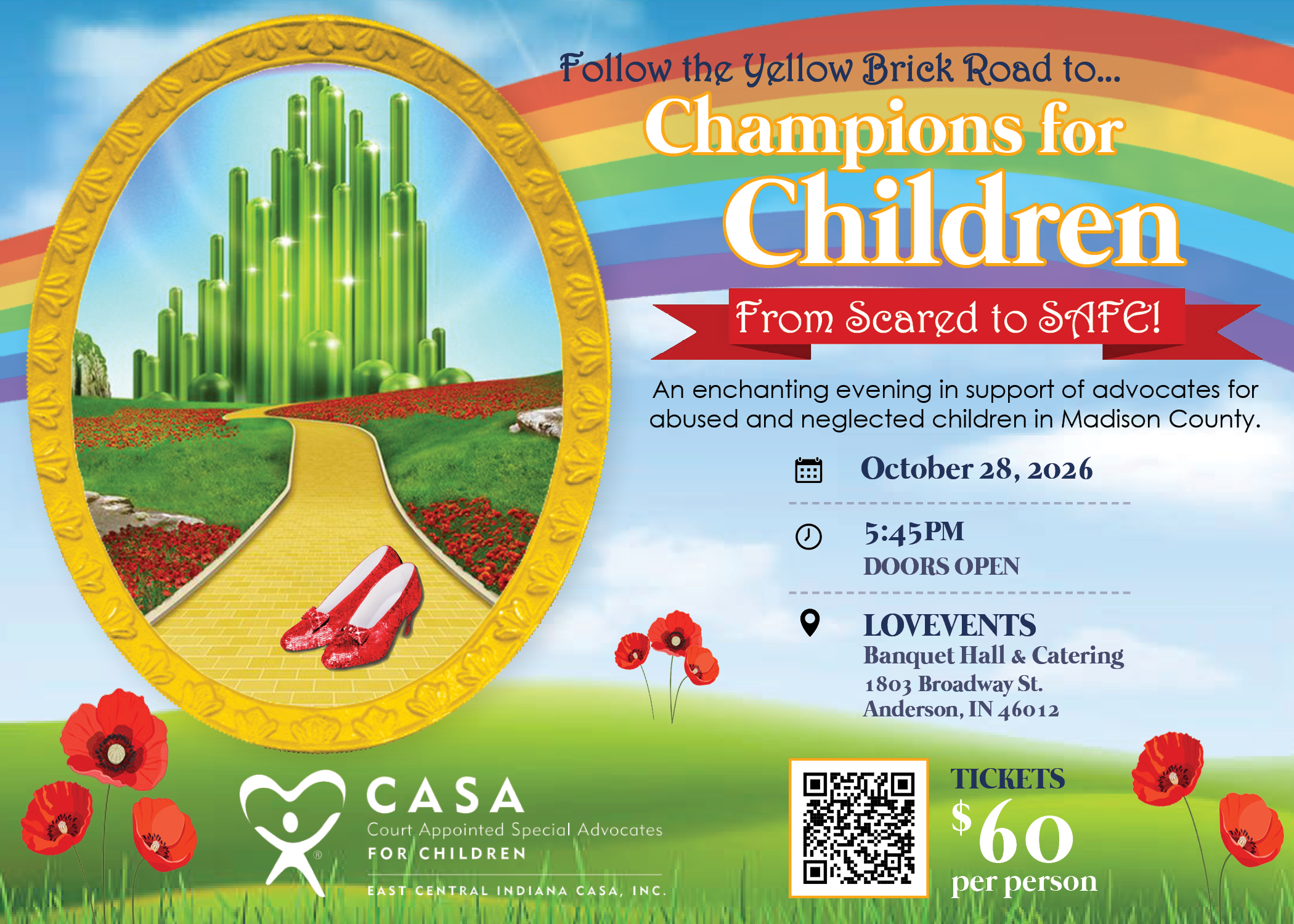 Campaign cover image for Champions for Children: From Scared to Safe Event 2026