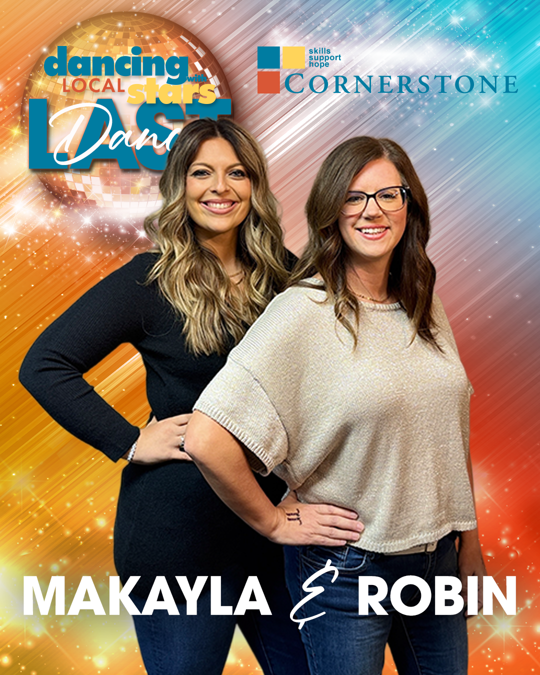 Campaign cover image for Makayla & Robin People's Choice
