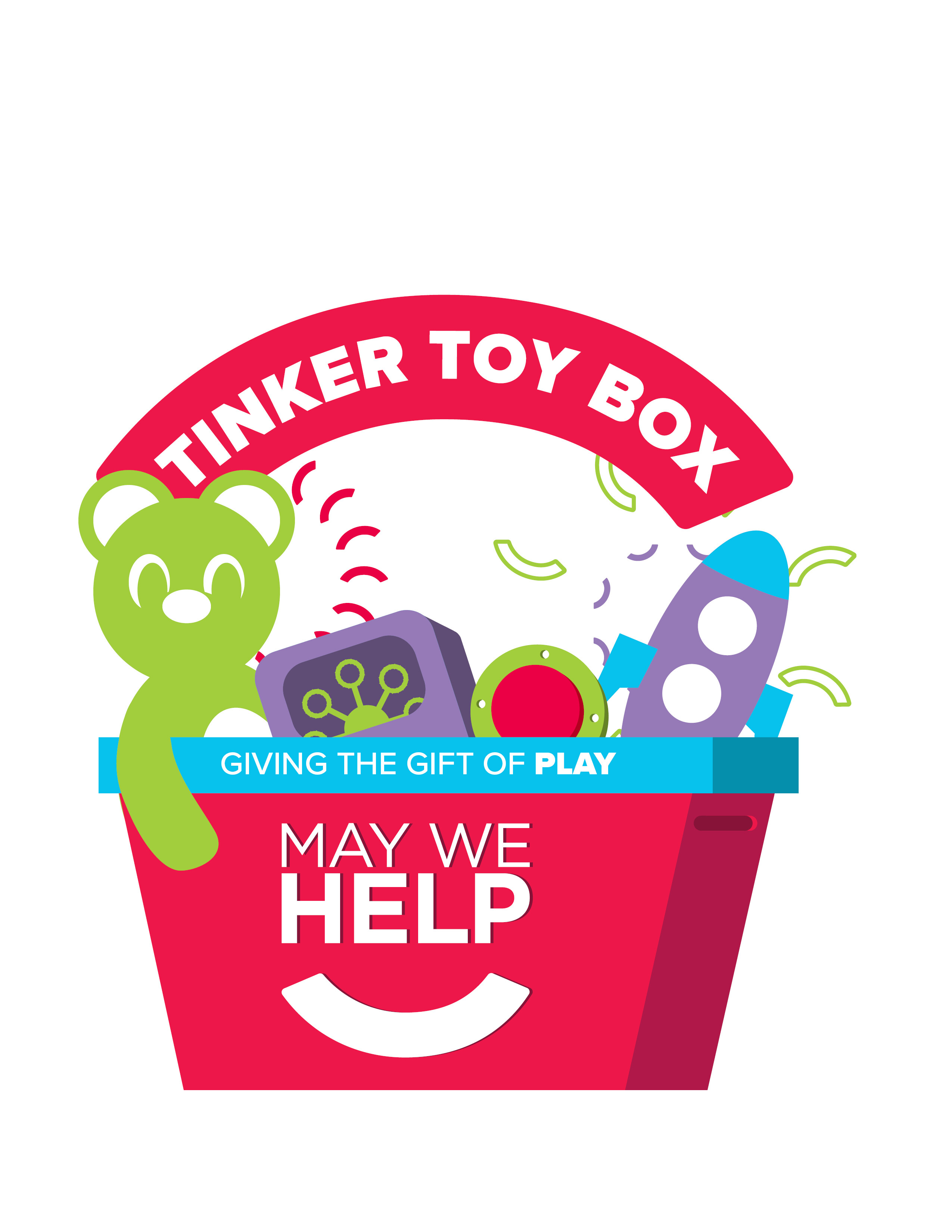Campaign cover image for May We Help's Tinker Toy Box 2022