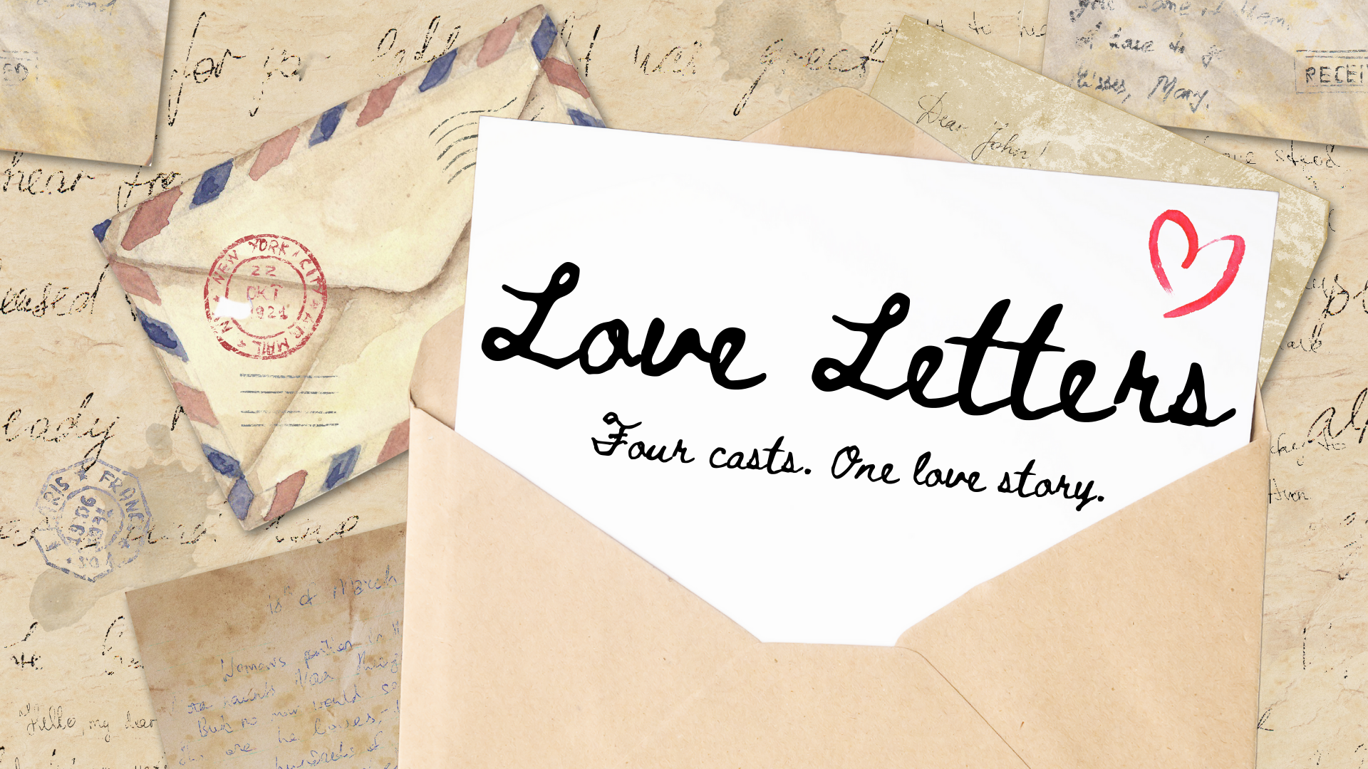 Campaign cover image for Love Letters, presented by Theatre Tulsa