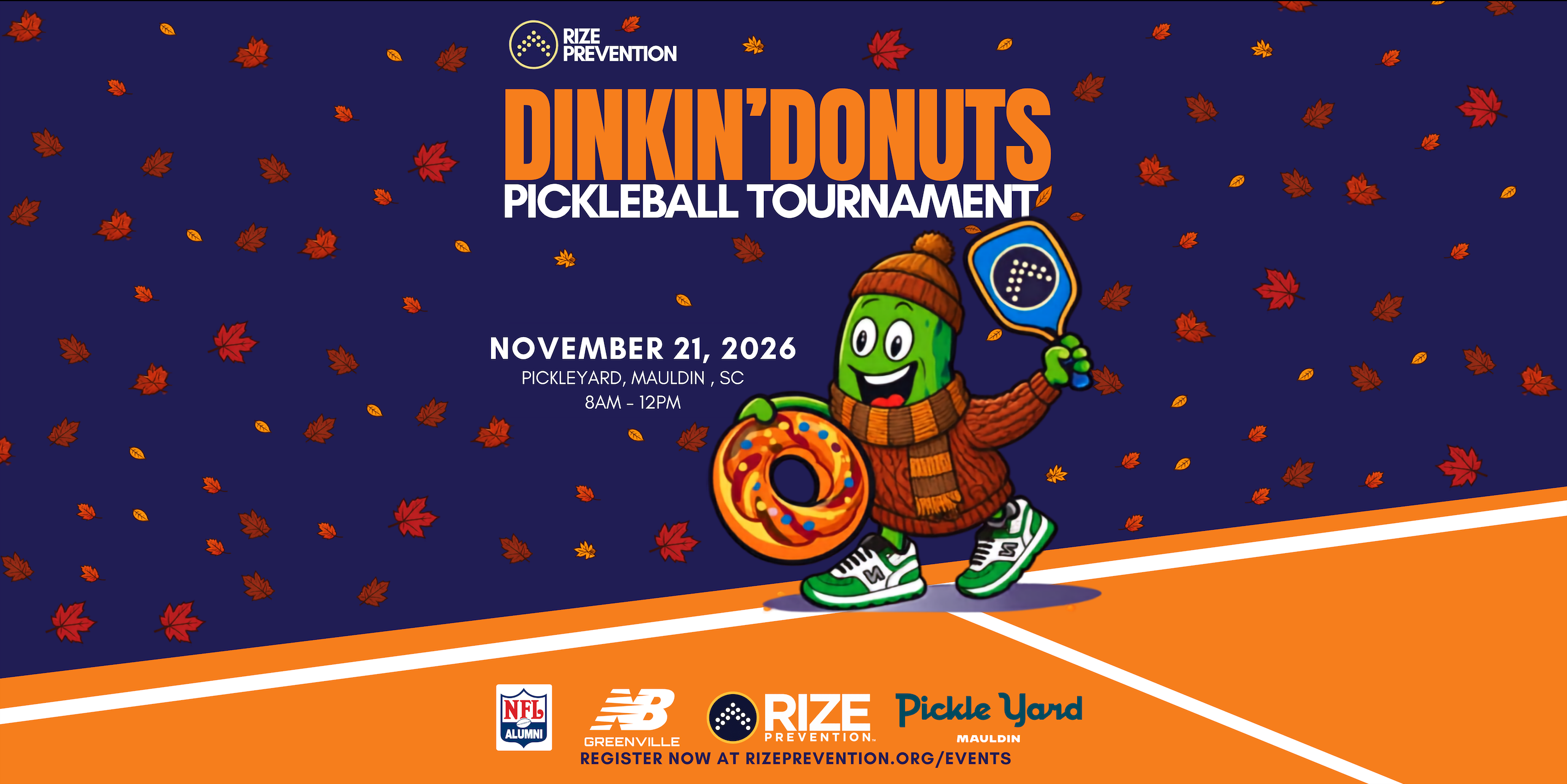 Campaign cover image for Dinkin' Donuts Pickleball Tournament
