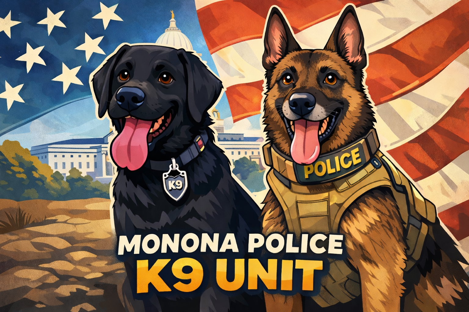 Campaign cover for City of Monona PD K9 Unit