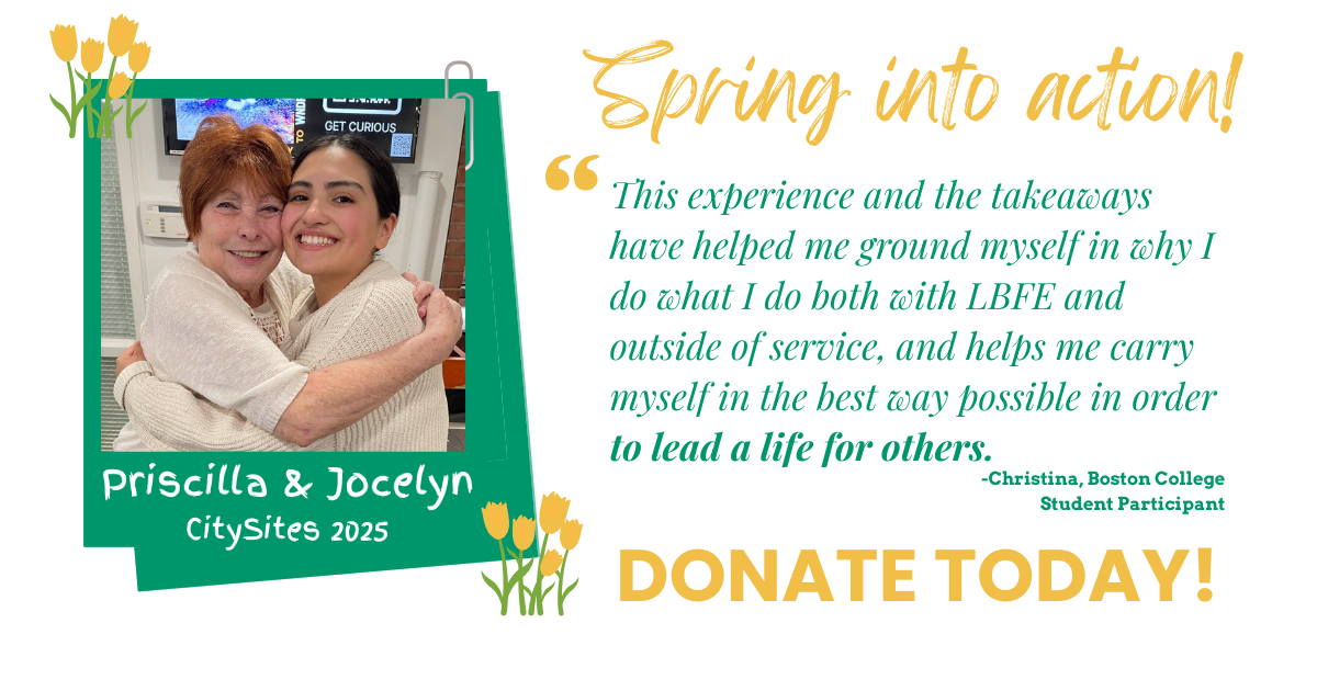 Campaign cover image for Donate to LBFE Boston's Spring Campaign!