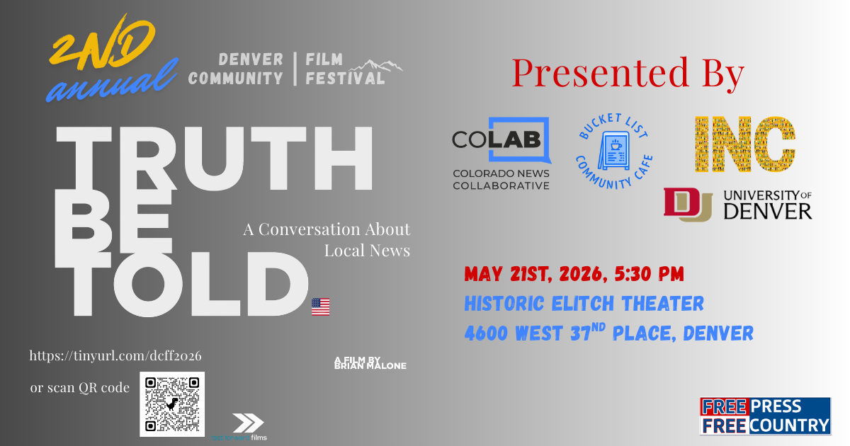 Campaign cover image for 2026 Denver Community Film Fest ~ Festival Comunitario de Cine en Denver