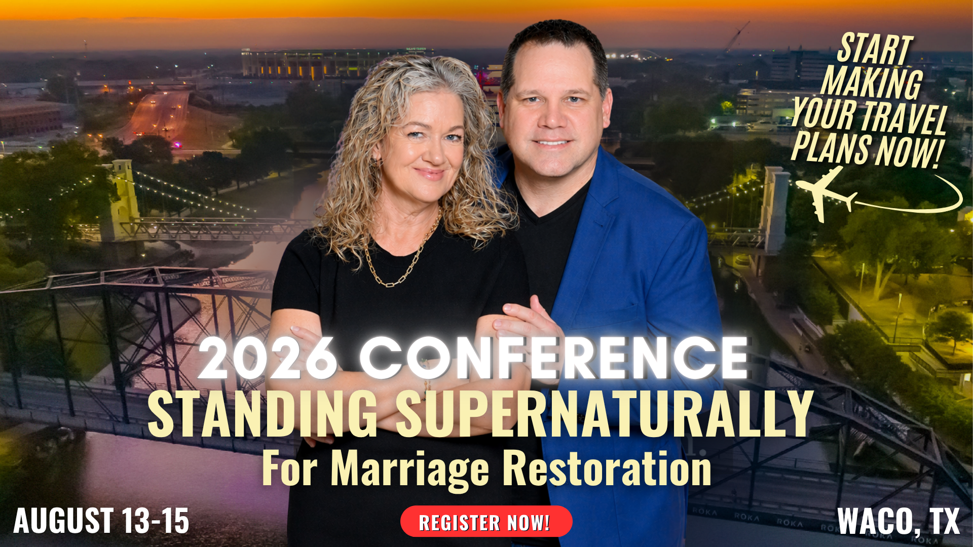 Campaign cover image for 2026 Standing Supernaturally For Marriage Restoration Conference