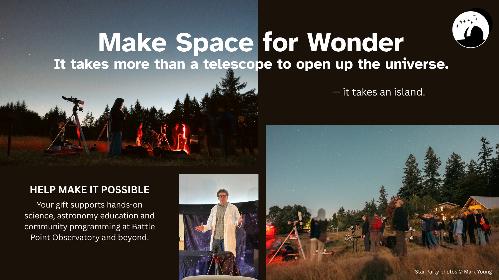 Campaign cover image for Make Space for Wonder