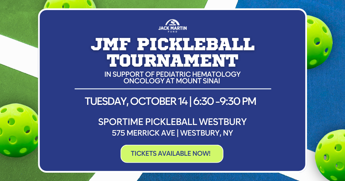 Campaign cover image for Jack Martin Fund Pickleball Tournament 2025
