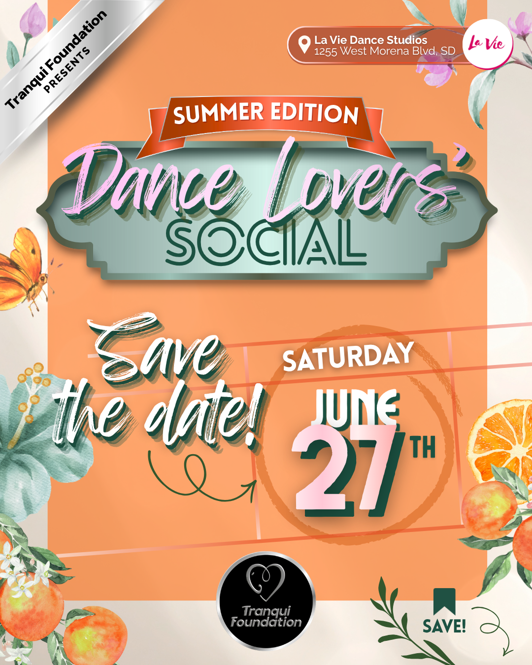 Campaign cover image for Dance Lovers' Social ☀️ 6/27
