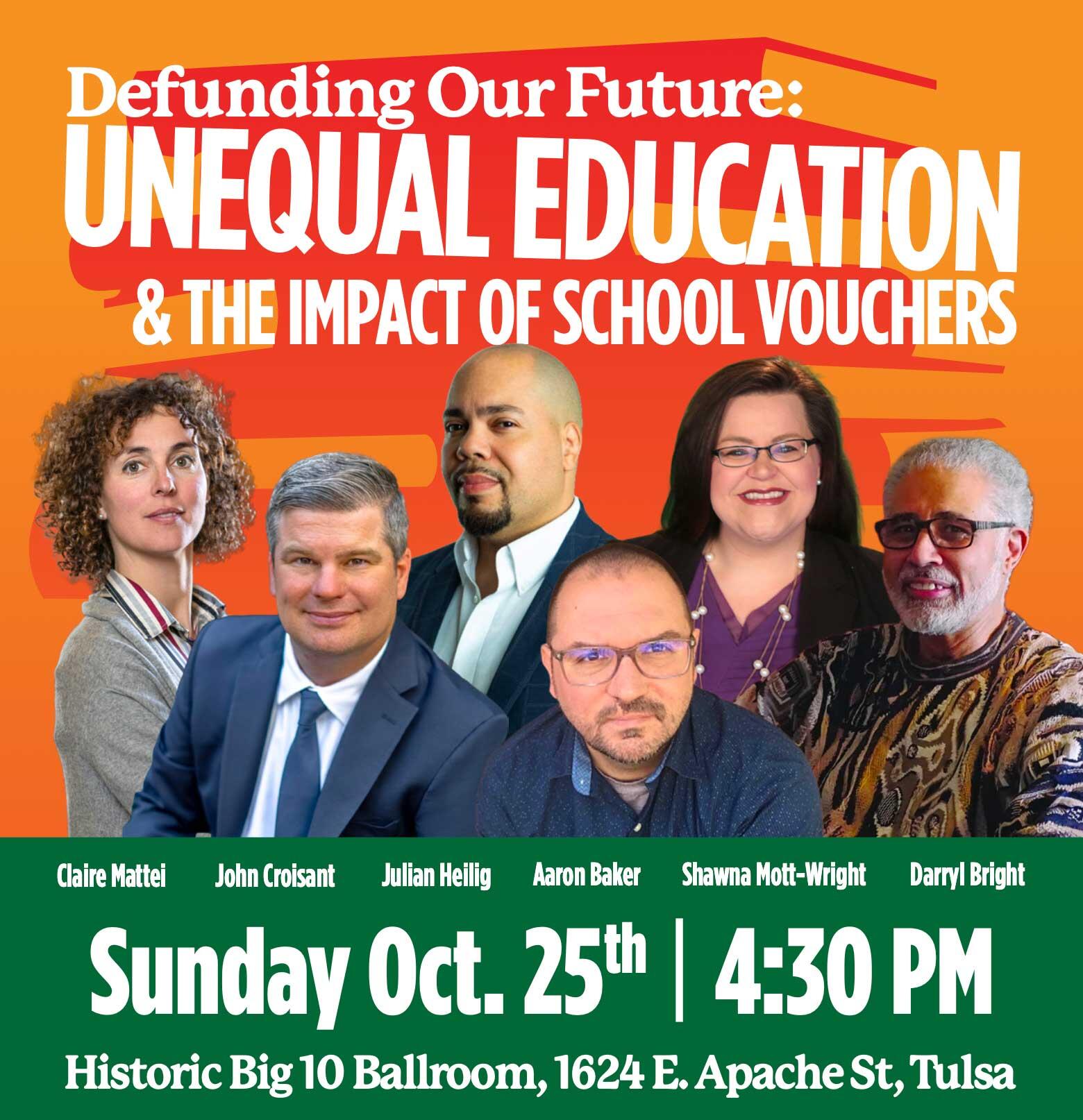 Campaign cover image for Defunding Our Future: Unequal Education & the Impact of School Vouchers