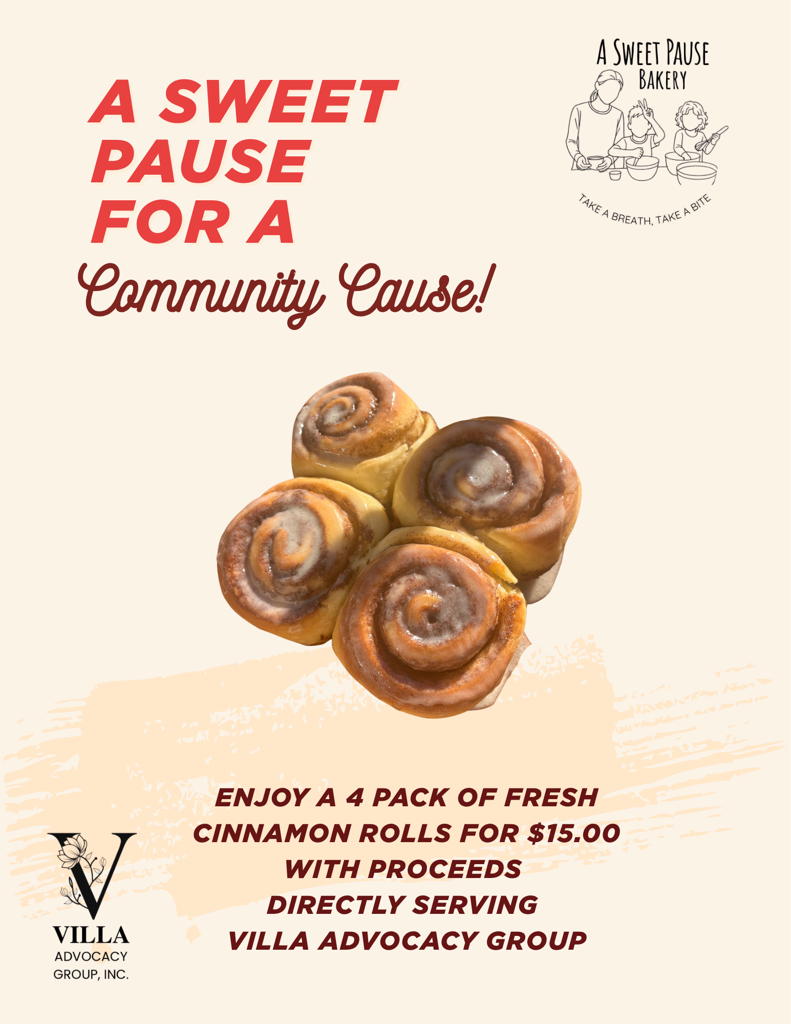 Campaign cover for A Sweet Pause Fundraiser with Ashley