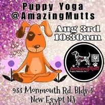 Campaign cover image for Mutts on Mats Yoga August 3rd,
