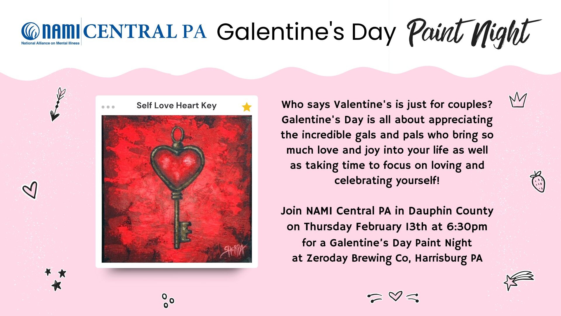 Campaign cover image for Galentine's Day Paint Night (Dauphin County)