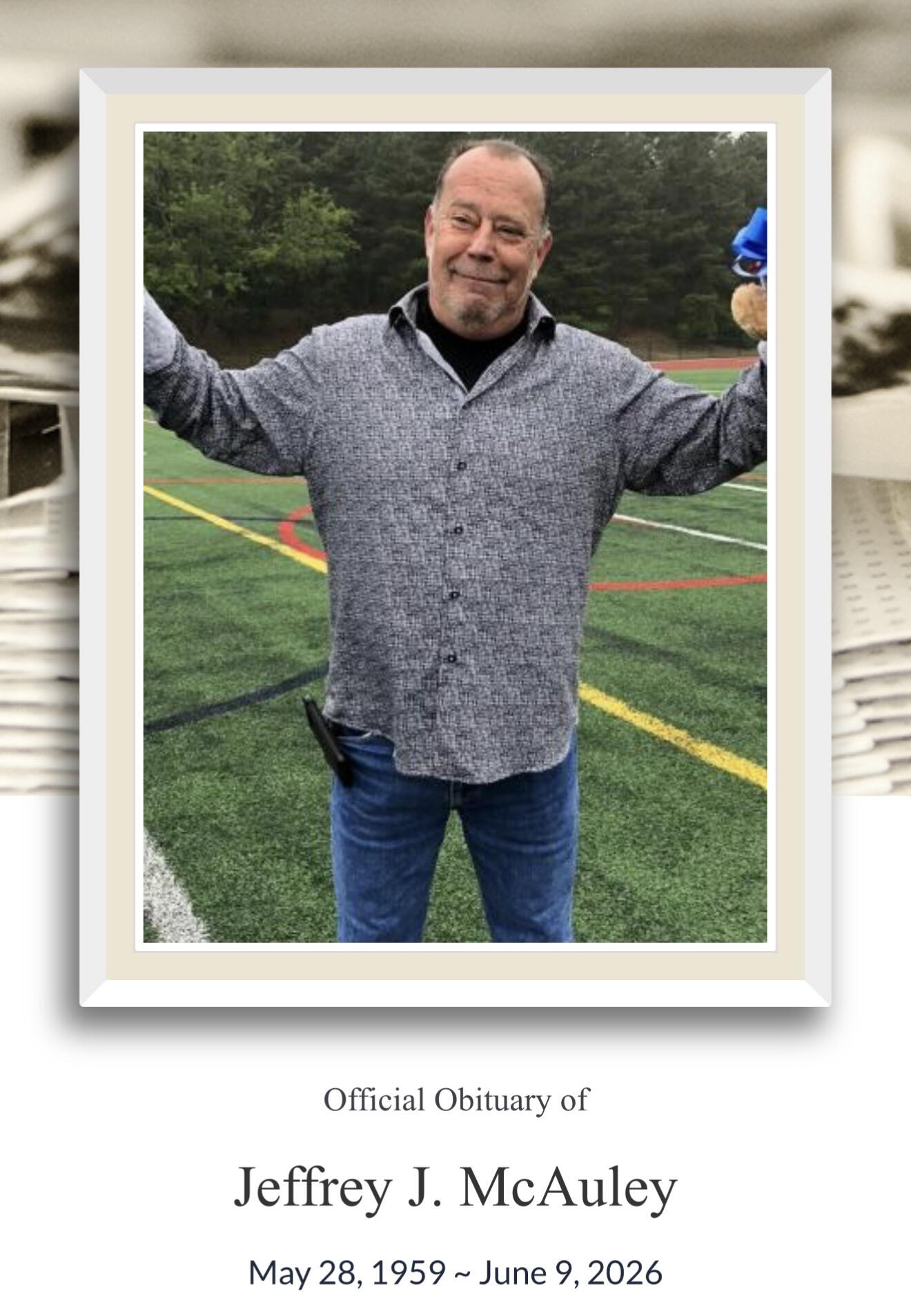 Campaign cover image for In Loving Memory of Jeff McAuley