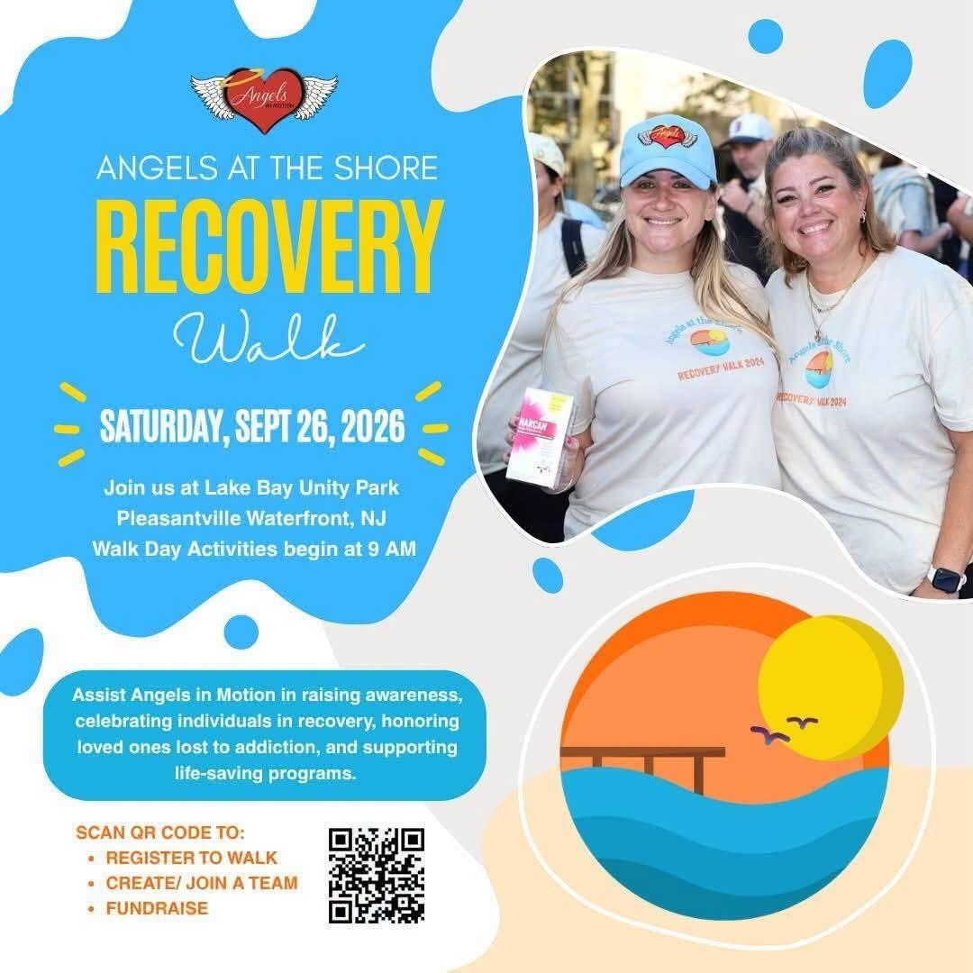 Campaign cover image for Angels at the Shore Recovery Walk