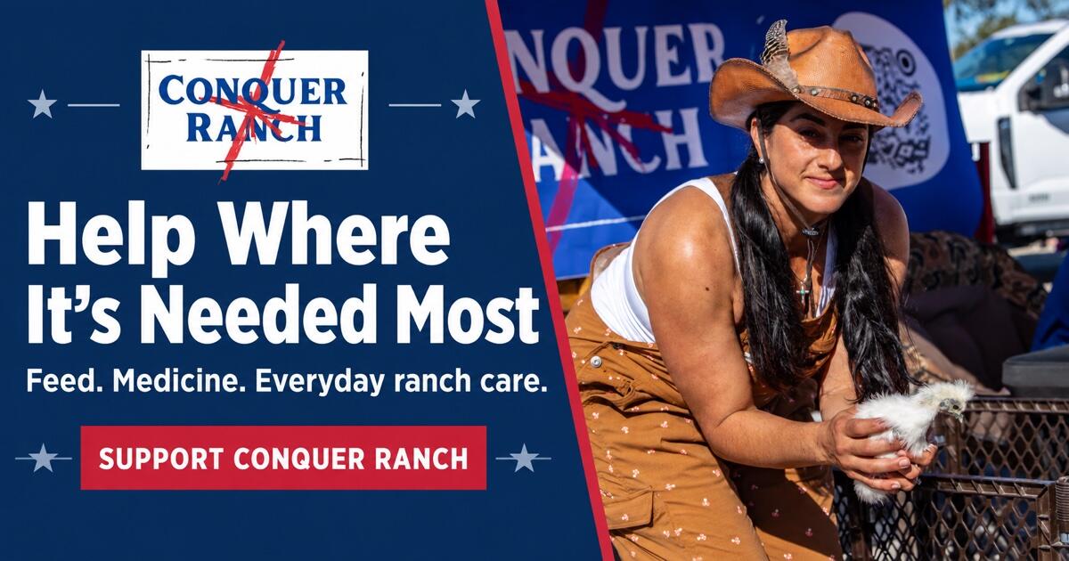 Campaign cover for Where Needed Most | Conquer Ranch