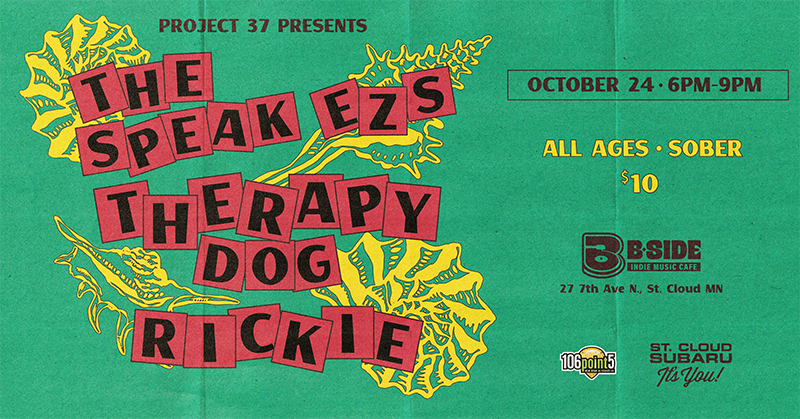 Campaign cover image for The Speak EZs // Therapy Dog // Rickie