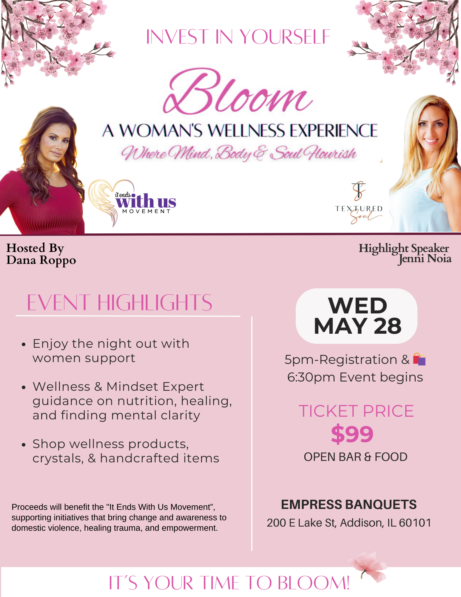Campaign cover image for Bloom-A Women's Wellness Event