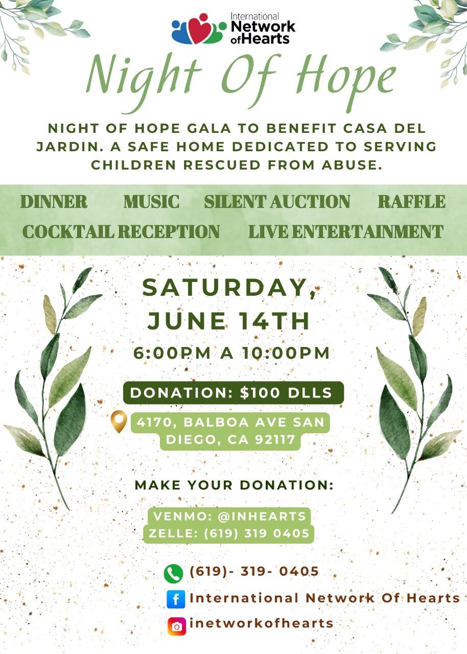 Campaign cover image for INH Night of Hope