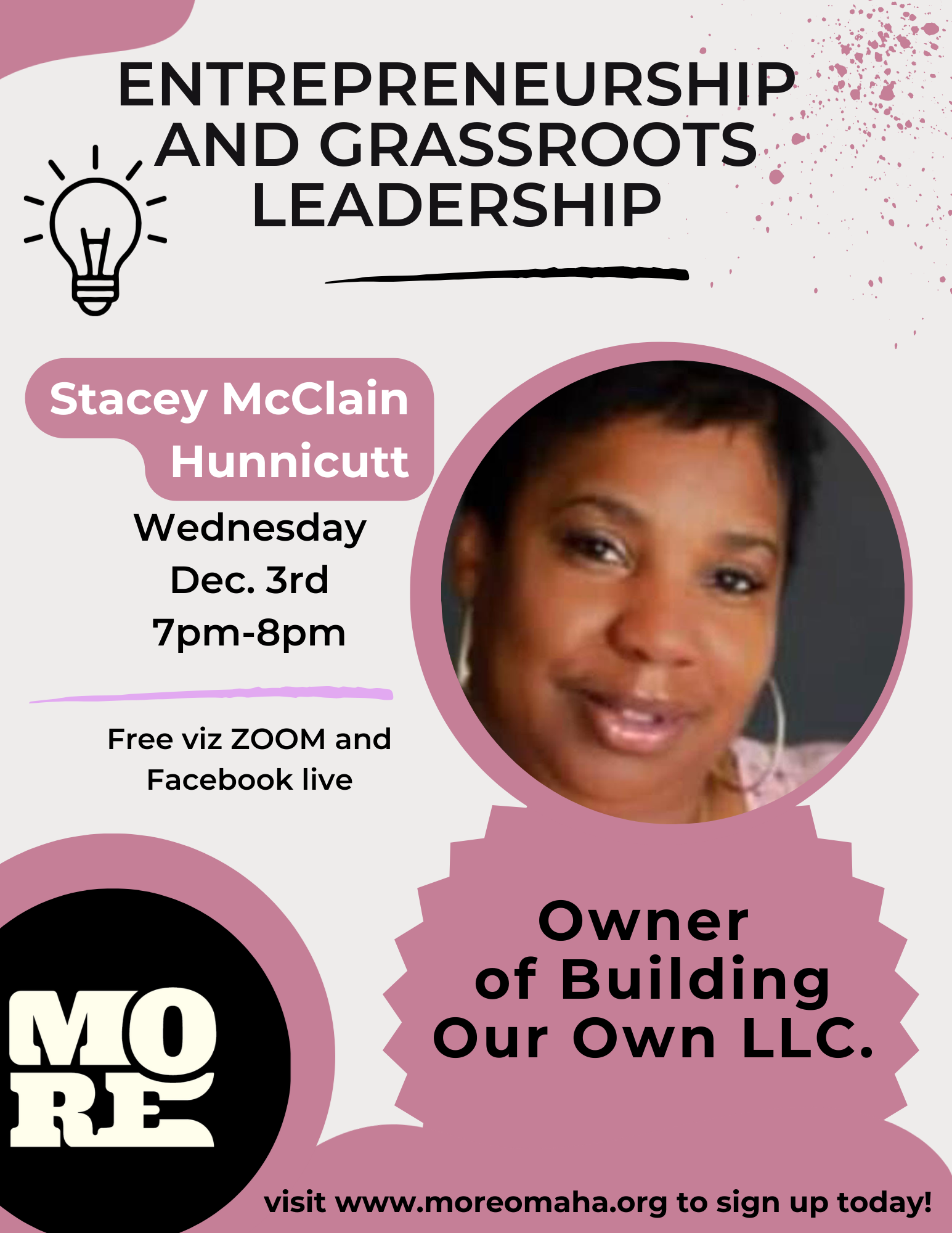 Campaign cover image for Entrepreneurship and Grassroots Leadership