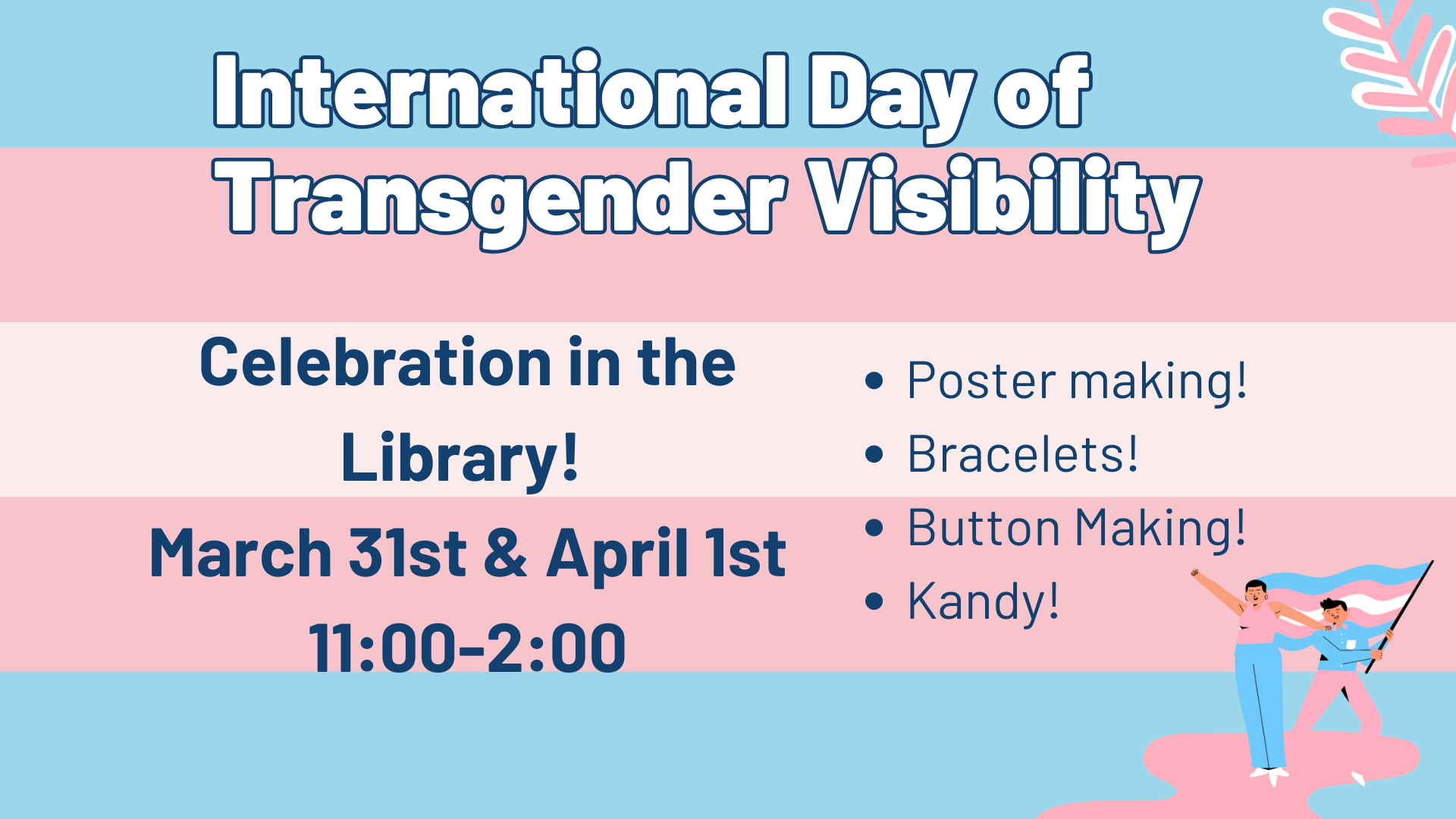 Campaign cover image for International Transgender Day of Visibility