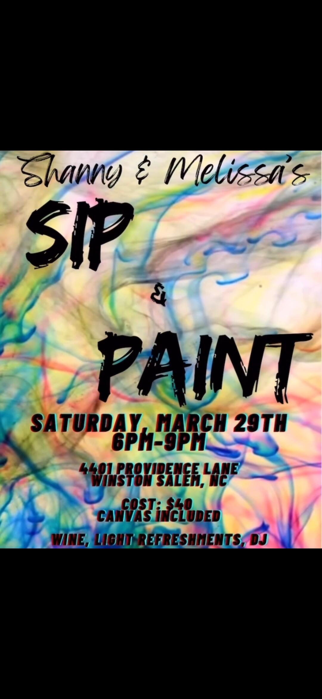Campaign cover image for Shanny & Melissa’s Sip & Paint