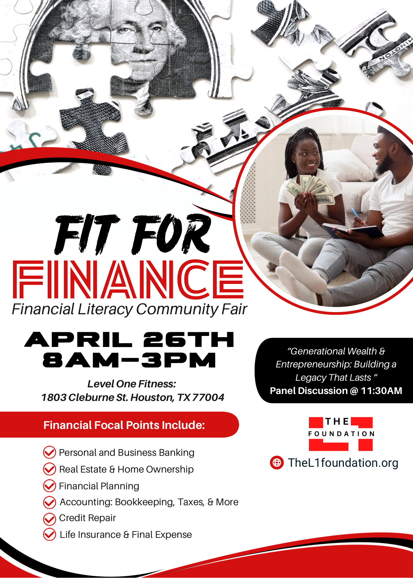 Campaign cover image for Fit For Finance-Financial Literacy Community Fair