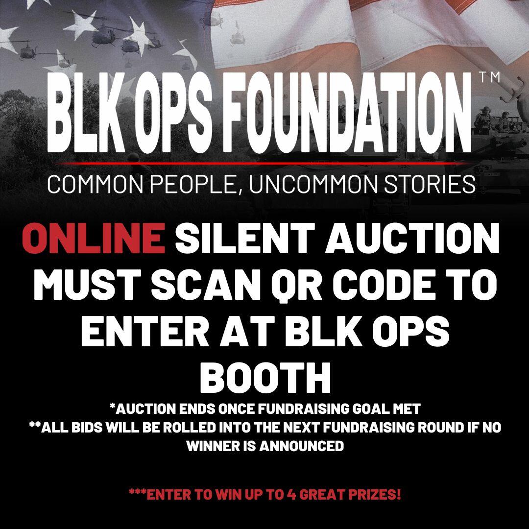 Campaign cover image for BLK OPS MIC 2025 Auction - CONTINUED!