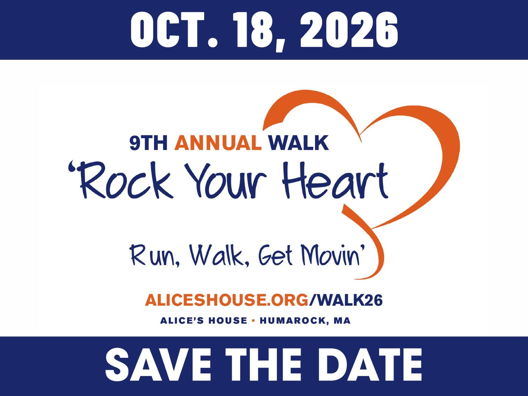 Campaign cover image for 9th Annual 'Rock Your Heart Walk