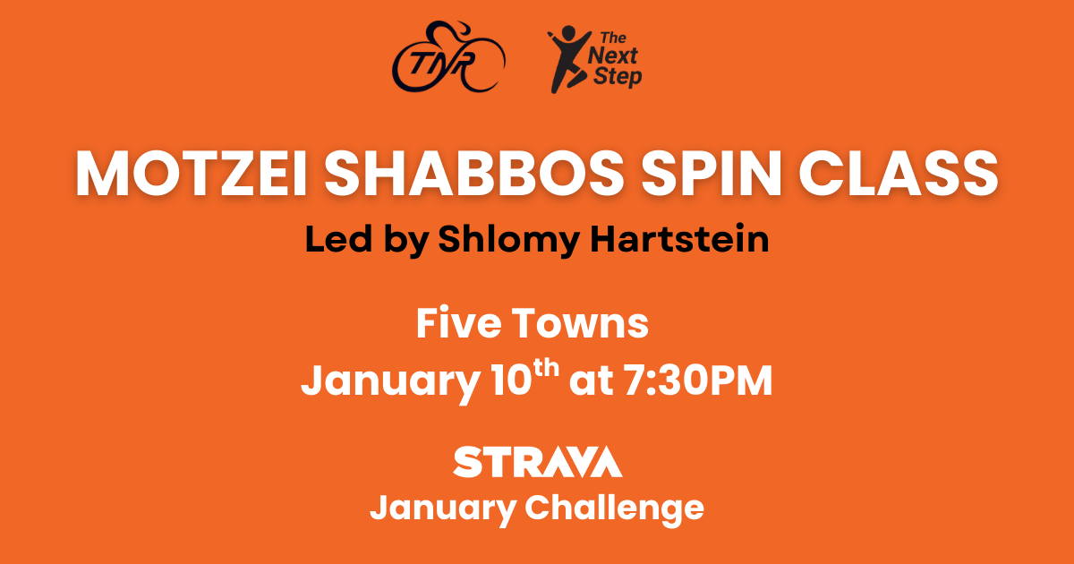 Campaign cover image for Motzei Shabbos Spin Class