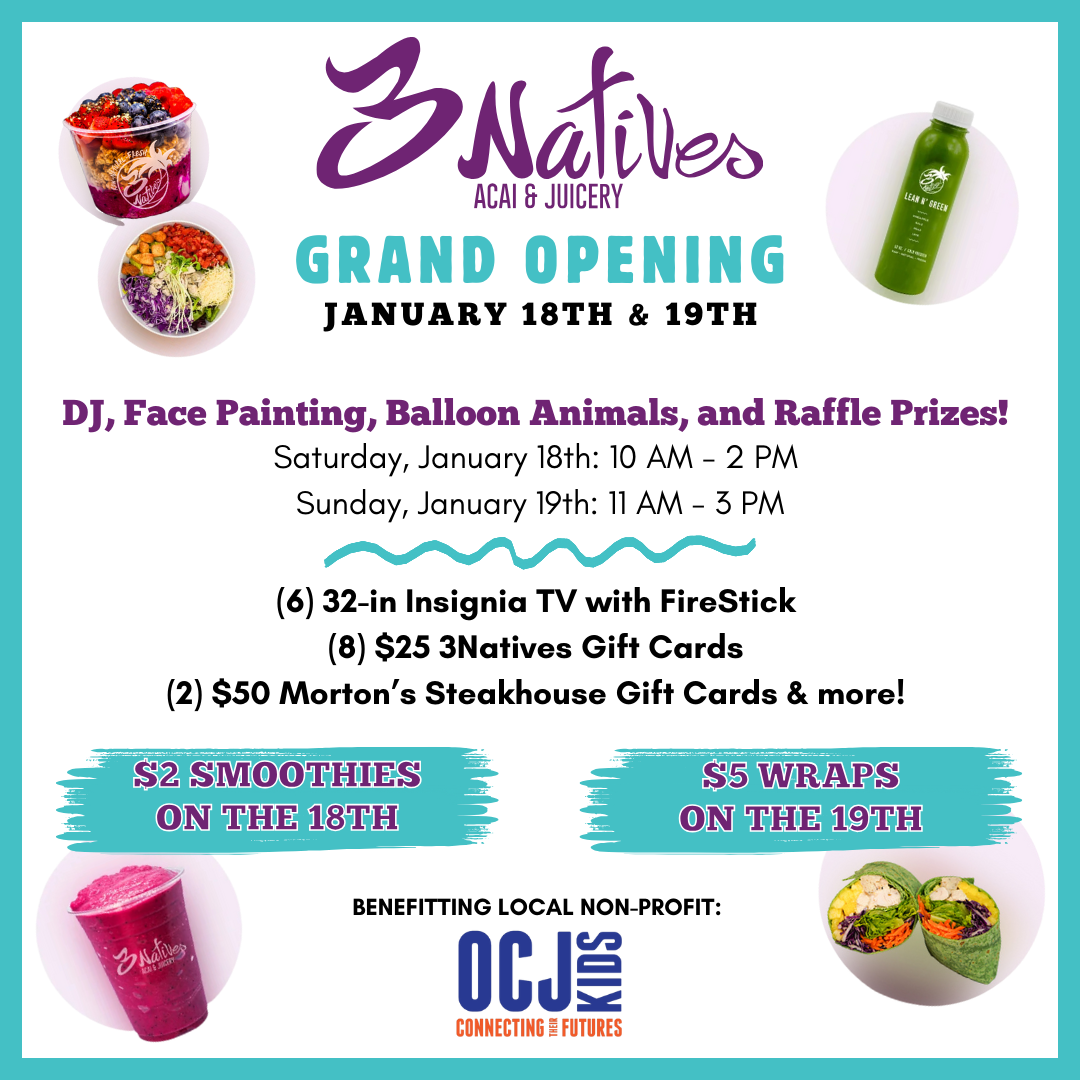 Campaign cover image for 3Natives Benefiting OCJ Kids