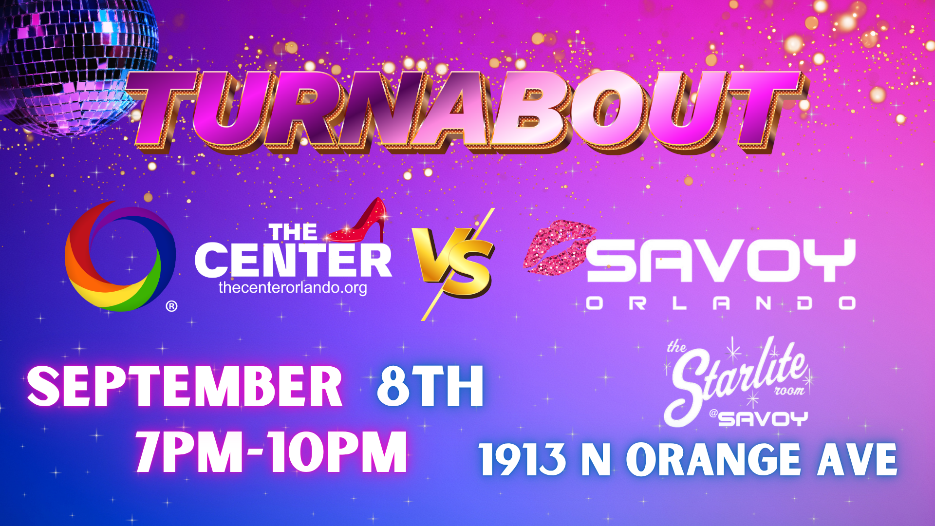 Campaign cover image for Turnabout 2026 - The Center vs. Savoy