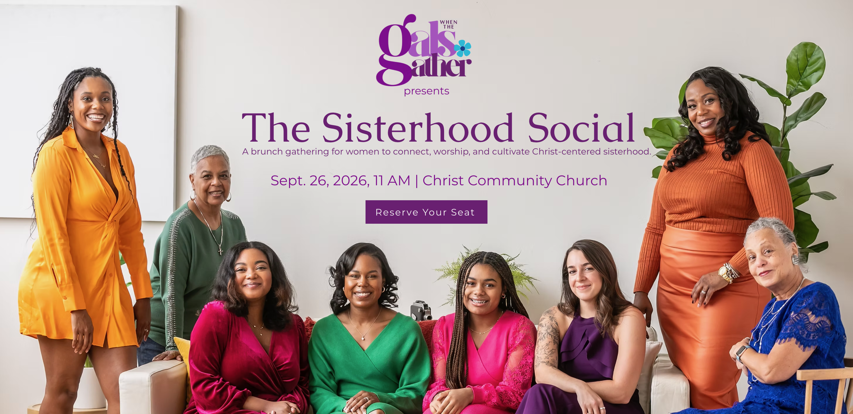 Campaign cover image for When the Gals Gather Presents: The Sisterhood Social 2026