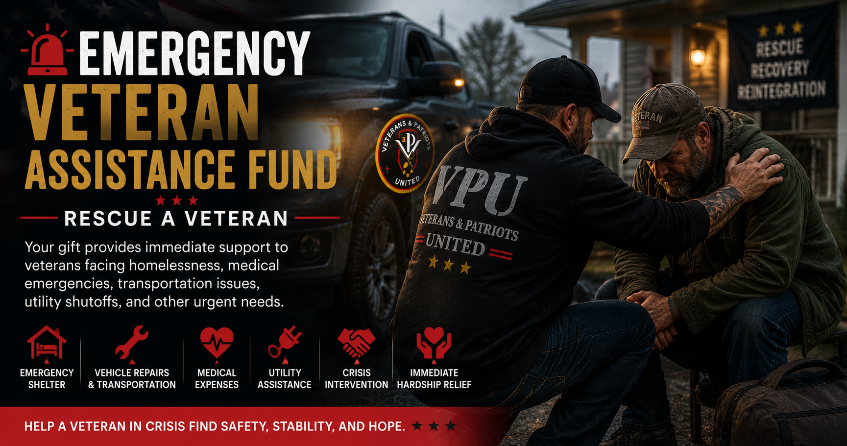Campaign cover for Emergency Veteran Assistance Fund