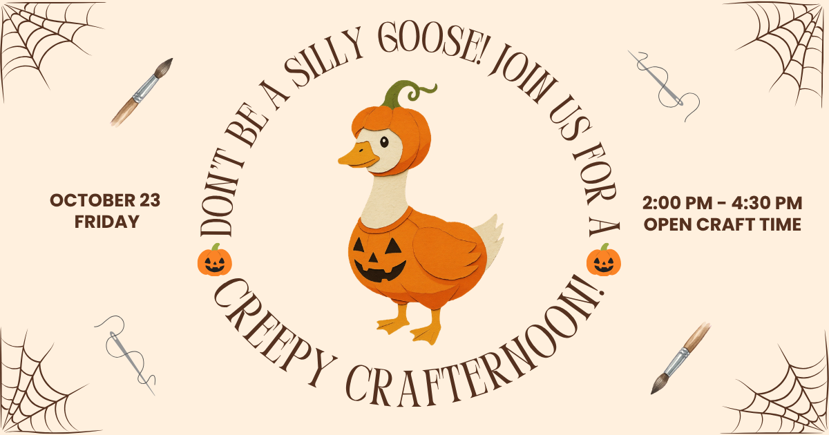 Campaign cover image for Creepy Crafternoon!