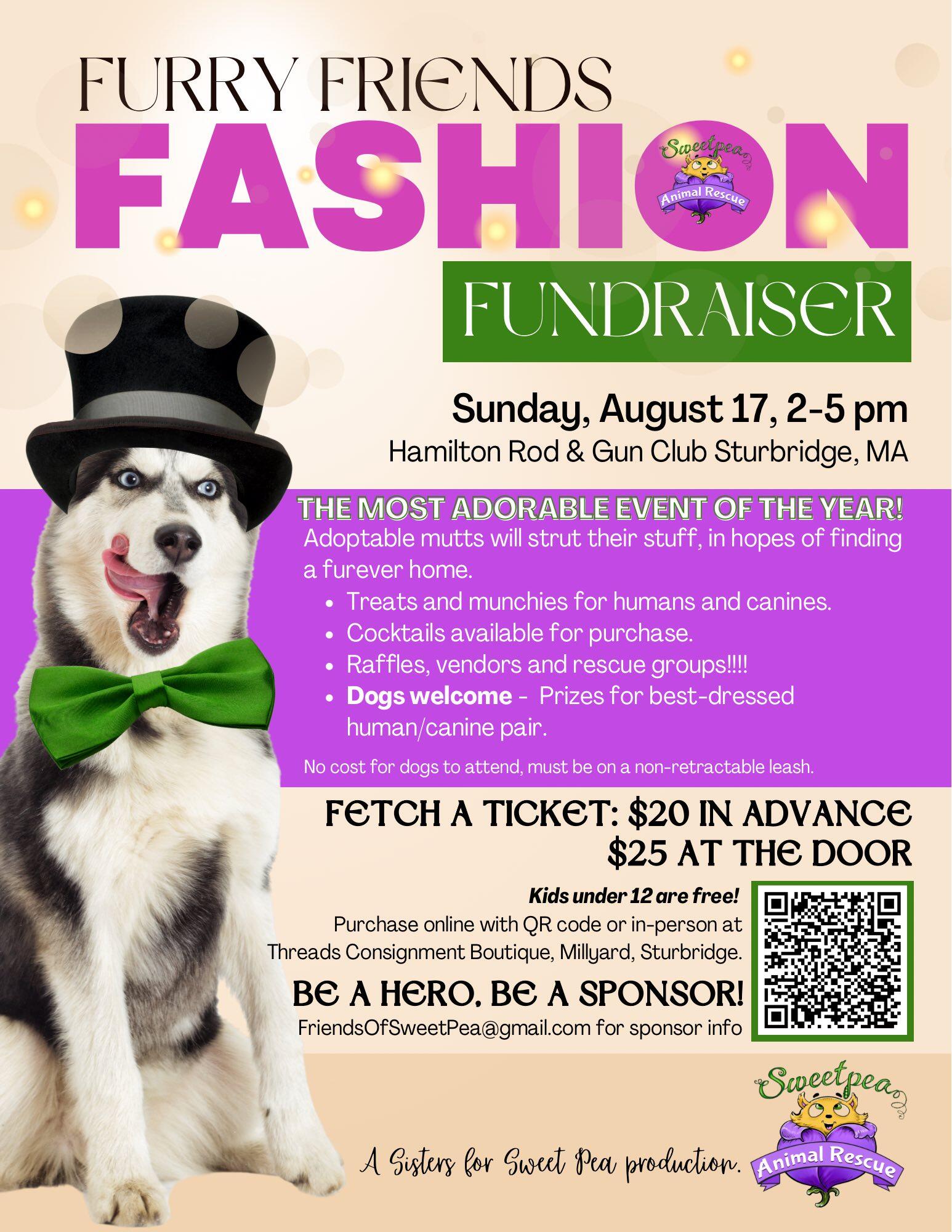 Campaign cover image for Furry Friends Fashion Show