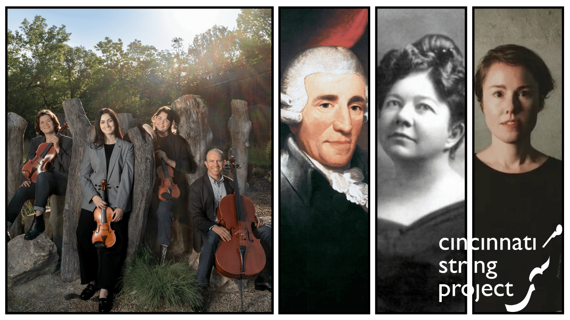 Campaign cover image for “The Arc of Innovation” CSP Quartet @Temple Sholom