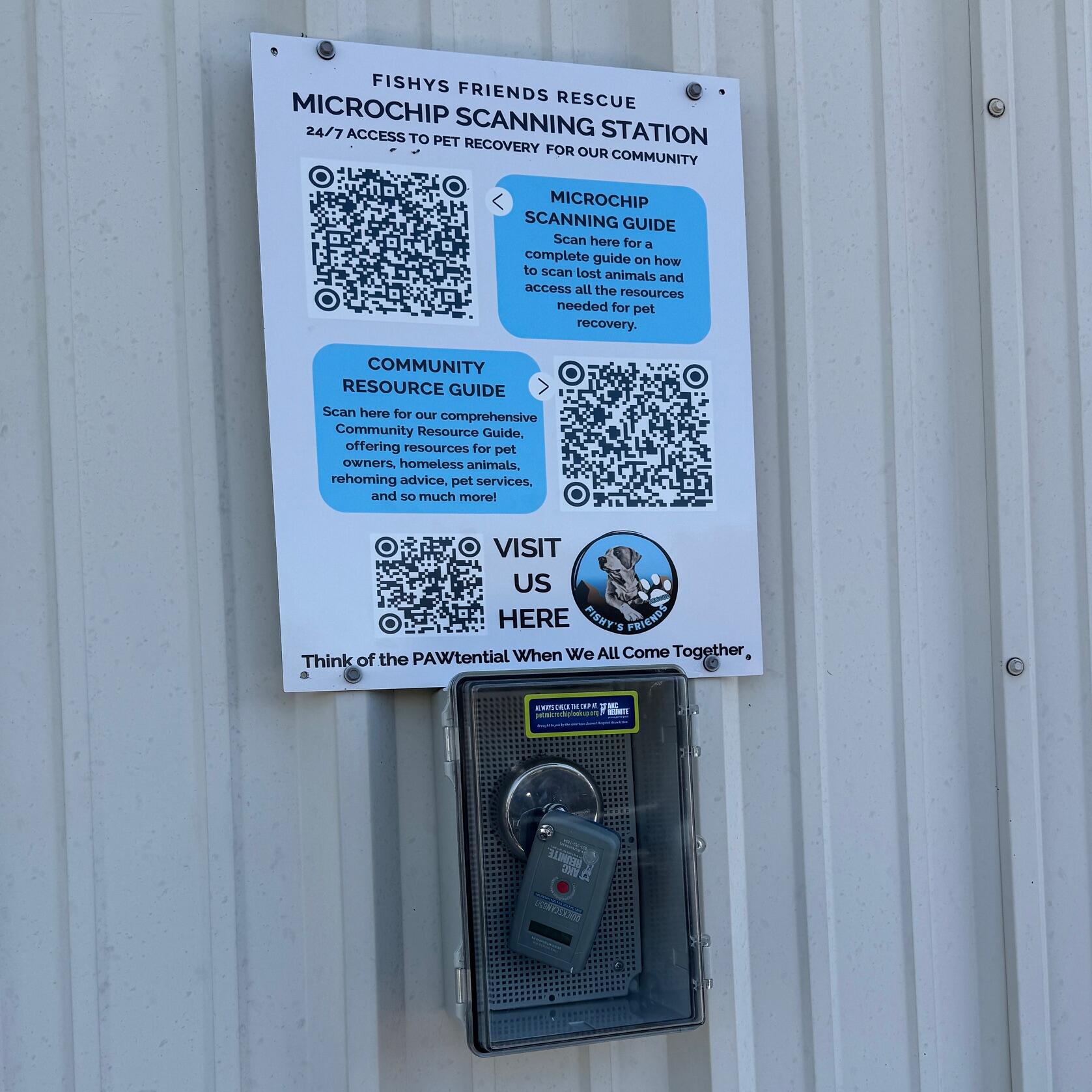 Campaign cover image for PET MICROCHIPPING STATIONS