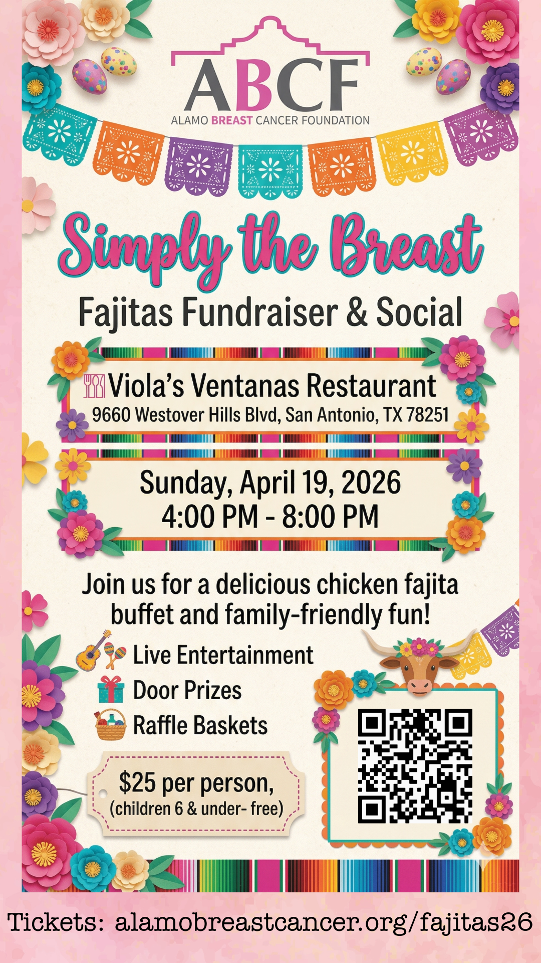 Campaign cover image for Simply The Breast: Fajitas Fundraiser & Social