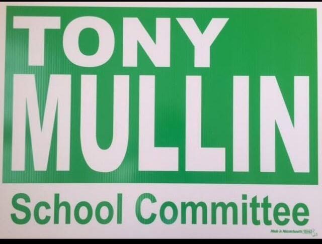 Campaign cover image for Re-elect Tony Mullin for School Committee