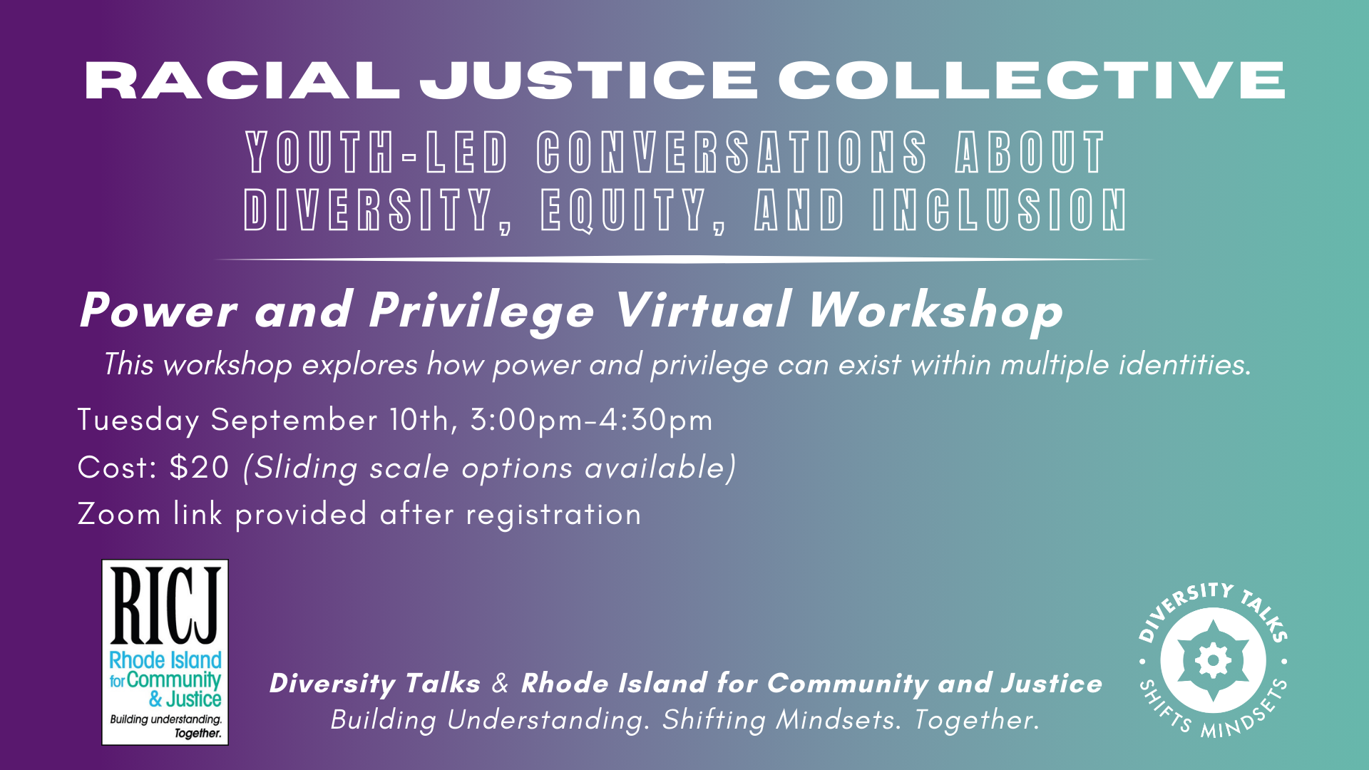 Campaign cover image for Racial Justice Collective: Power & Privilege